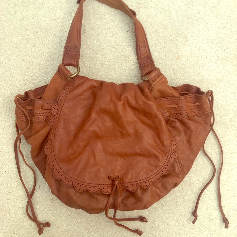 Lucky brand vintage brown leather purse